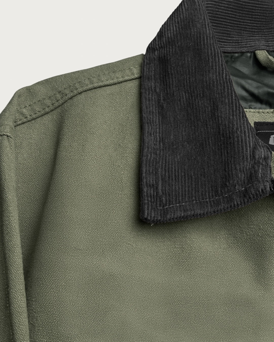 Forest Olive Denim Cord Jacket