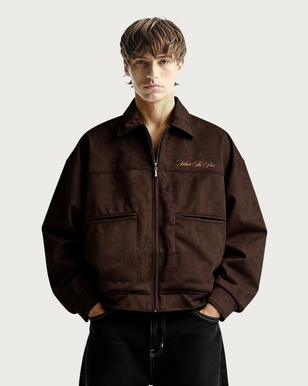 Wild Child Brown Suede Jacket