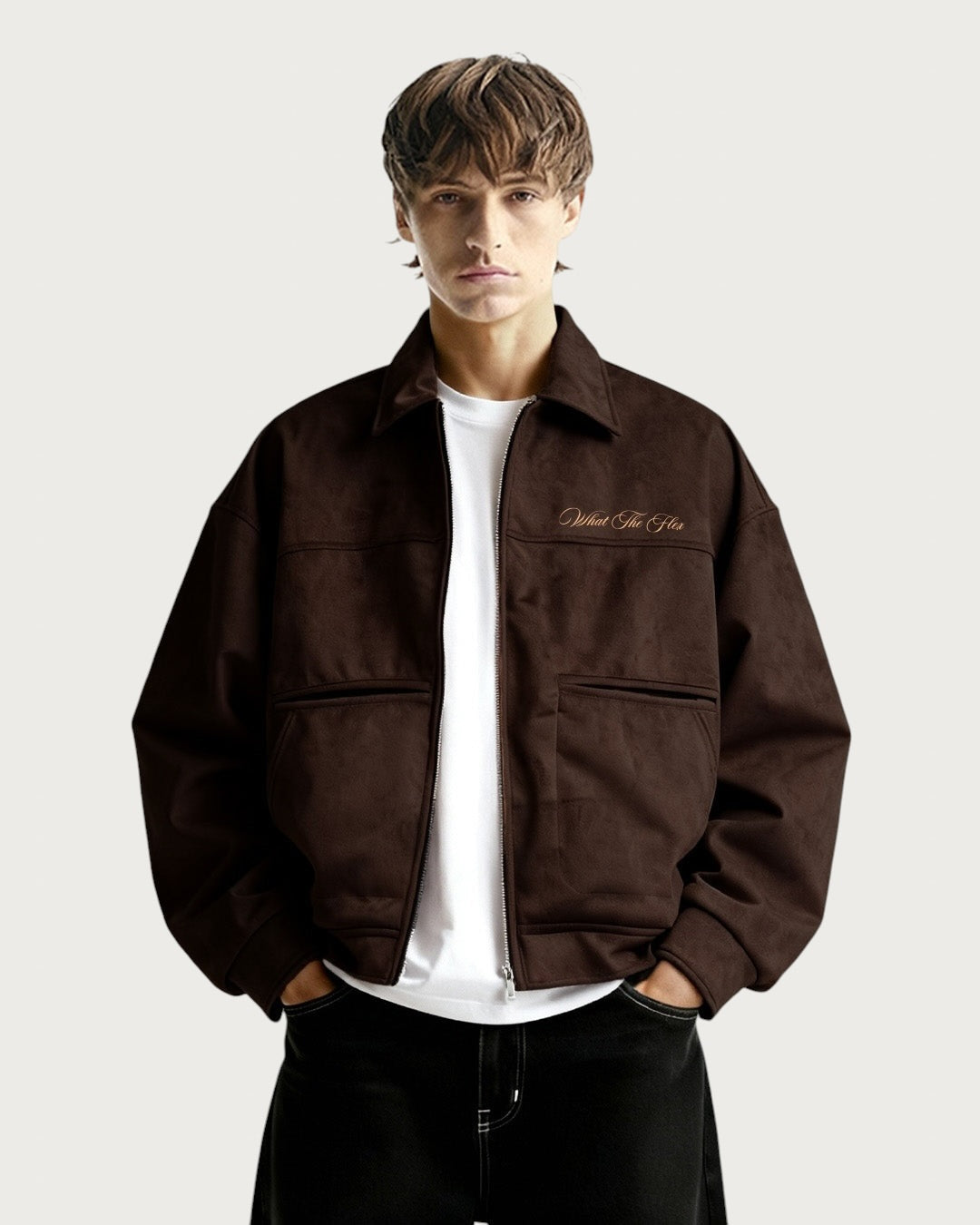 Wild Child Brown Suede Jacket