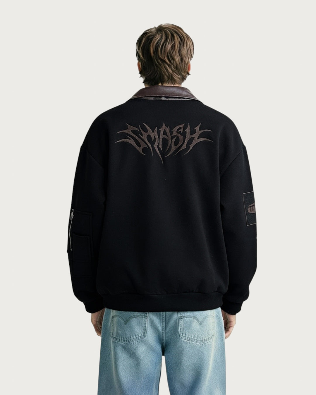 Smash Leather Cut Jacket