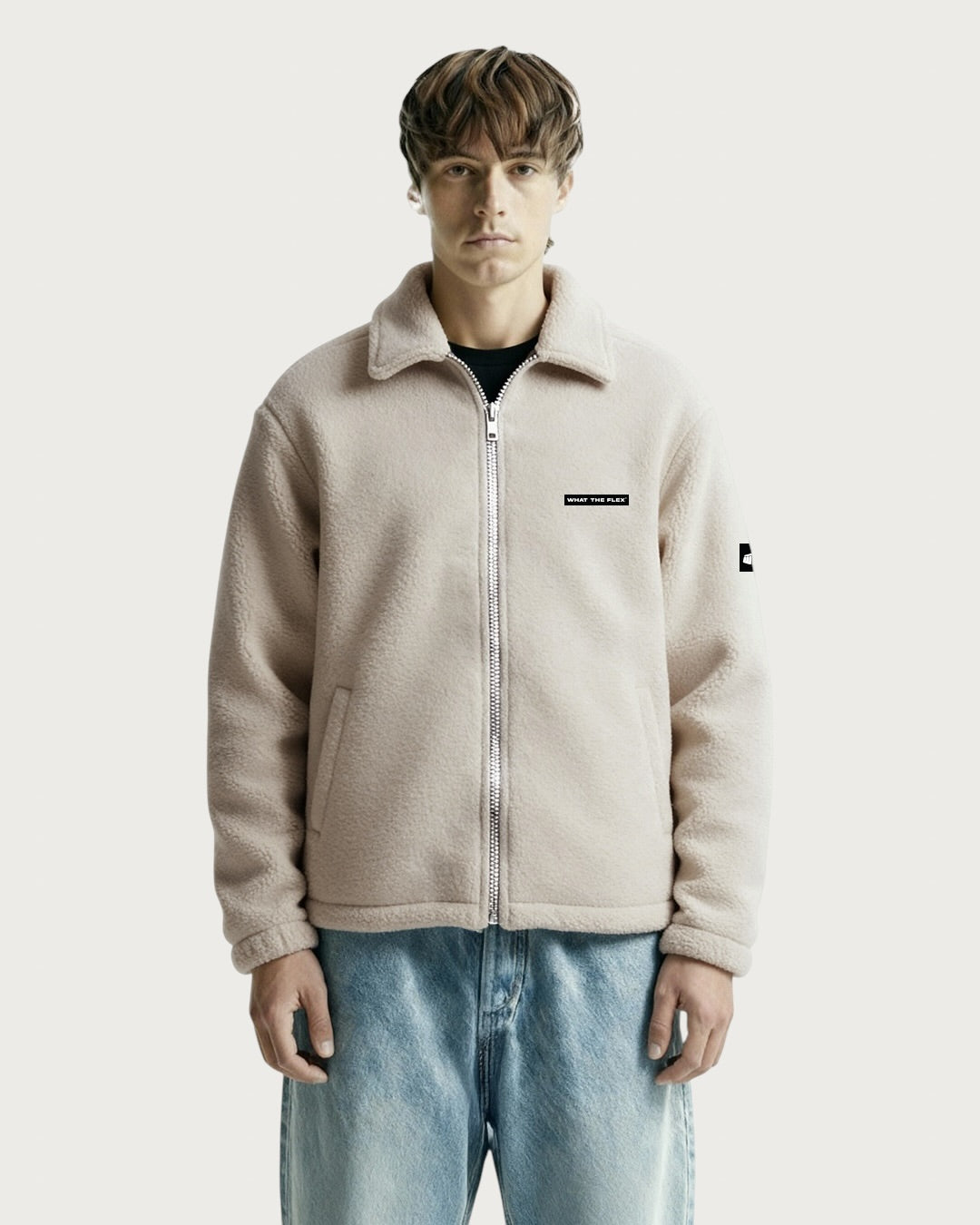 No Distraction Off-White Cloud Feel Jacket