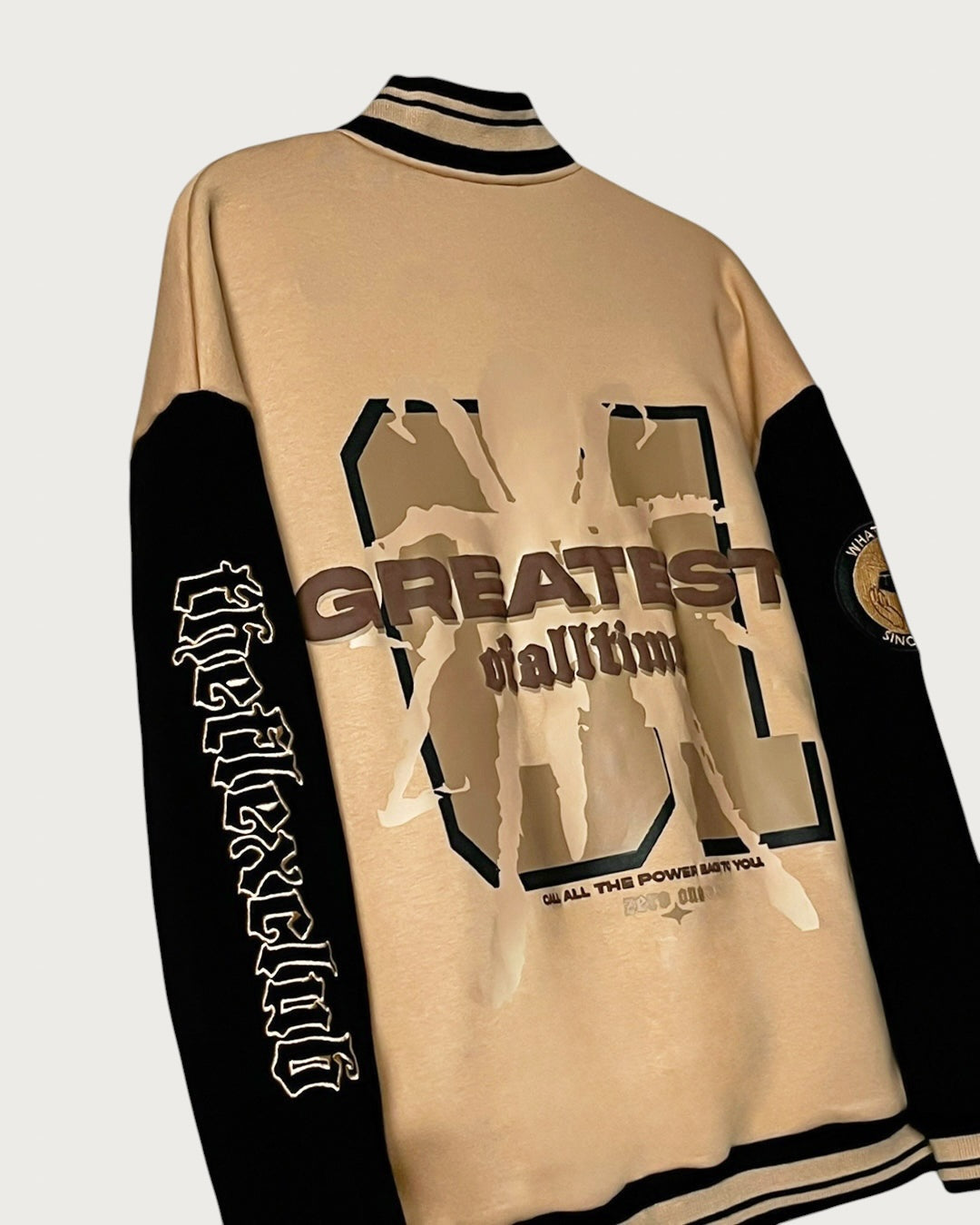 Goat Brown Varsity Jacket