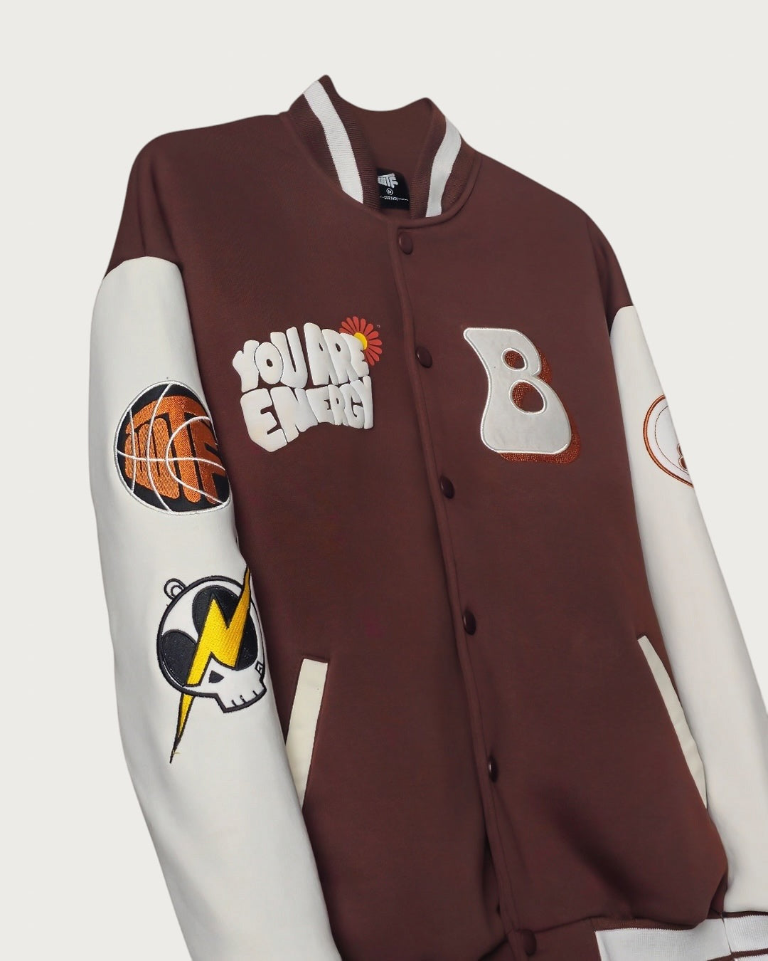 Praise To The Highest Brown Varsity Jacket