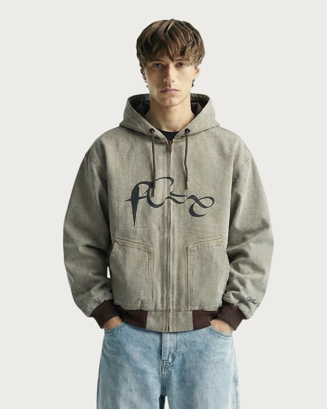Unbound Denim Zipper Jacket